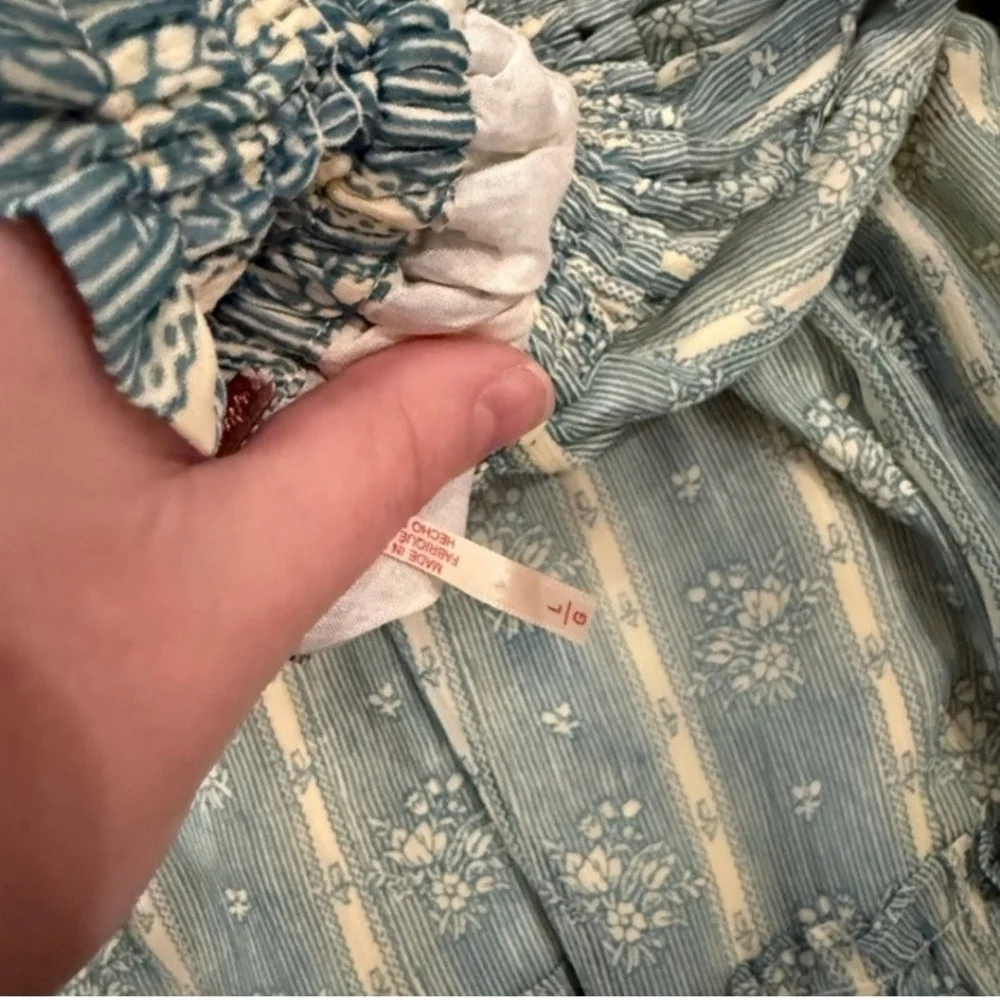 Free People Morning Mist Maxi SKIRT ONLY - New, without tag Sz L - Picture 3 of 5